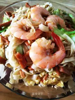 Shrimp is spicy