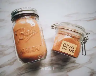 Hot chocolate in winter