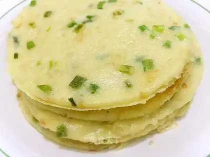 Shrimp omelet