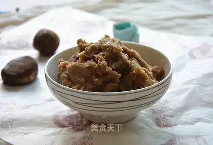 Homemade chestnuts