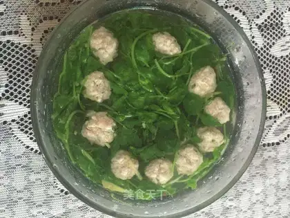 Tasty bouquet soup