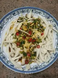 Cook chicken leg mushrooms