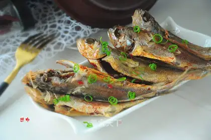 Roasted yellow fish