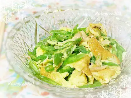 ♪ Four seasons of bean radish dried eggs ♪