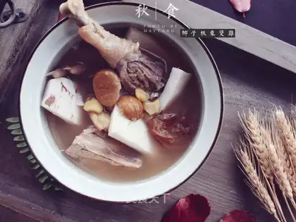 Coconut chestnut chicken