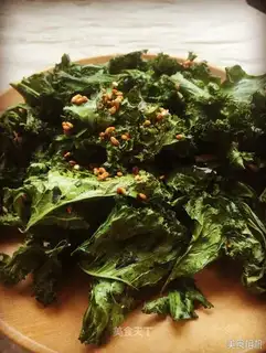 Baked kale