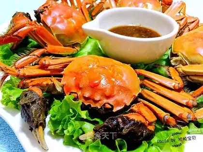 Steam crabs