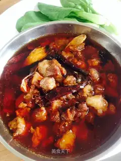 Spicy lamb meat