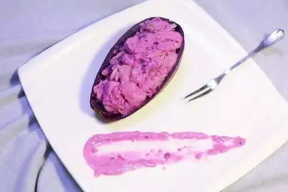 Potato salad boat