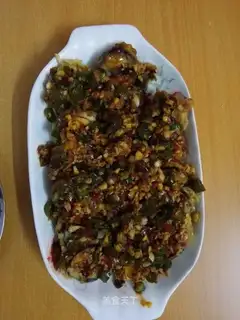 Meat and eggplant