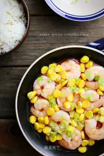 Shrimp corn steam