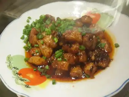 Fried cod