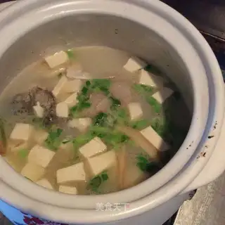 Tofu soup