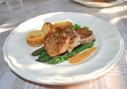 Pan-fried tenderloin