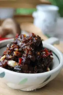 Beef mushroom paste