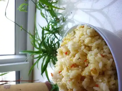 Carrot Egg Fried Rice