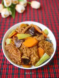 Braised soy gluten