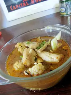 boiled fish