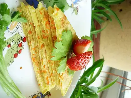 carrot omelet