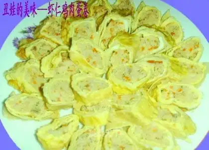 Shrimp and chicken rolls