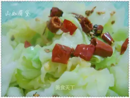 cold cabbage