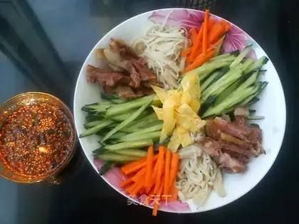 Mixed and refreshing dishes