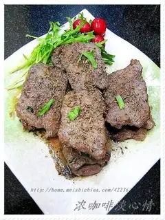 Red wine steak