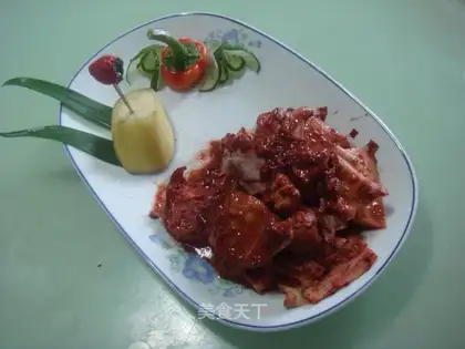 stir-fried sweet bamboo shoots with rotten pork
