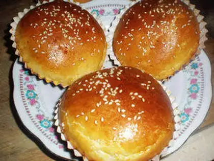 Coconut milk yellow bread