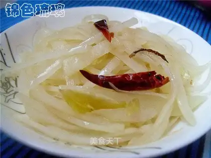 hot and sour potato silk