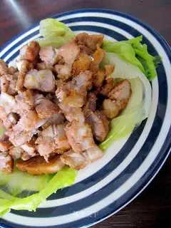 Roast pork with pork in the oven