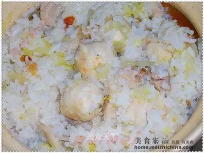 Wet rice porridge