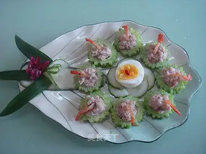 Balsam pear ring