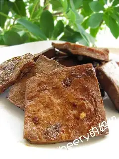 stewed dried bean curd