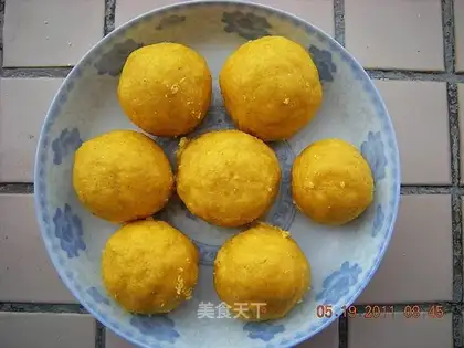 Northeast corn flour pancake