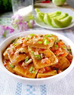 tofu with sauce