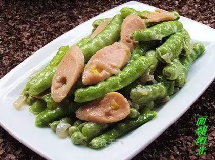Sweet bean corn sausage