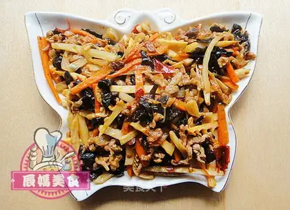 fish-flavored pork