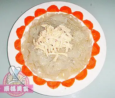 Shredded chicken and vermicelli