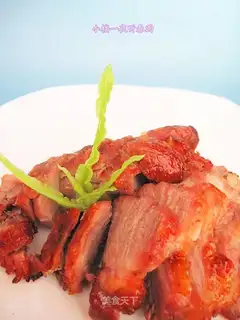 Fragrant honey sauce roast pork