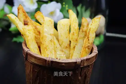 No greasy fries