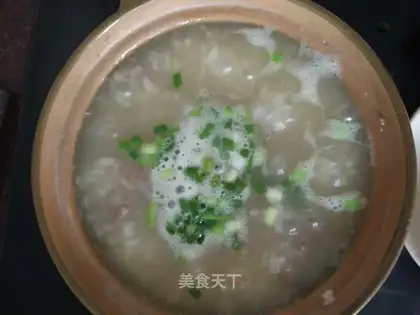 Beef porridge