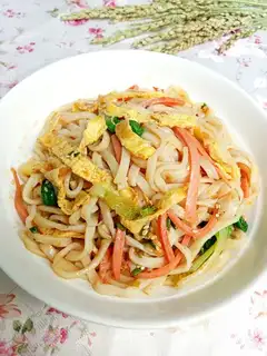 Onion cream noodles