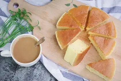 Japanese cheesecake