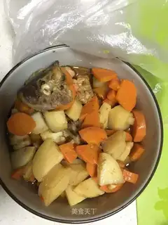 High pressure potato radish ribs