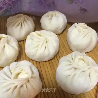 Frozen meat buns