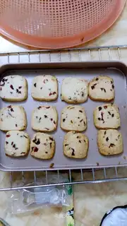 Cranberry cookies