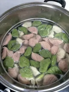 A fish dumpling