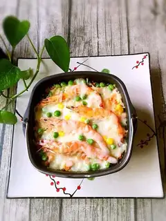 Two meters of shrimp rice