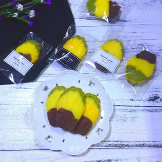 Three-sand Madeline cake